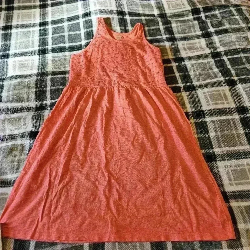 Old Navy girls 16 fit and flare lace-bodice dress
